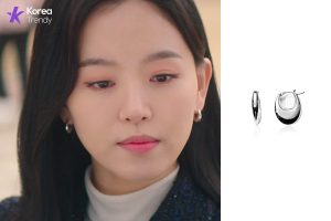 Korean casual outfit Earrings of Kang Han-Na as Yang Hye-sun in My Roommate Is a Gumiho (EP #10)