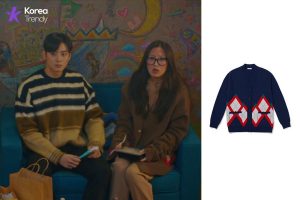 true beauty jugyeong outfits-cardigan information (Ep#10)