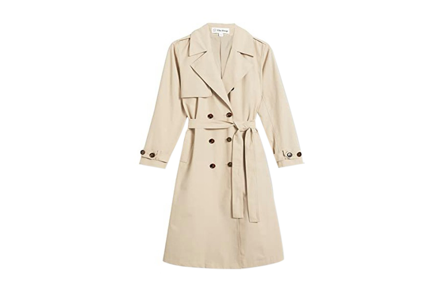 yoon seri Coat of Belted Trench Coat (episode #9,10)