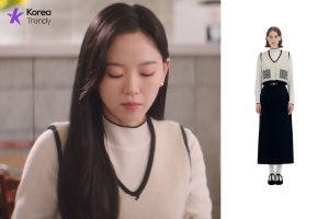 Korean outfits female Short Vest of Kang Han-Na as Yang Hye-sun in My Roommate Is a Gumiho (EP #13)