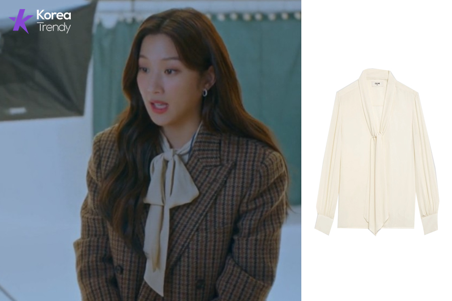 jugyeong true beauty outfits-blouse  information (Ep#15)