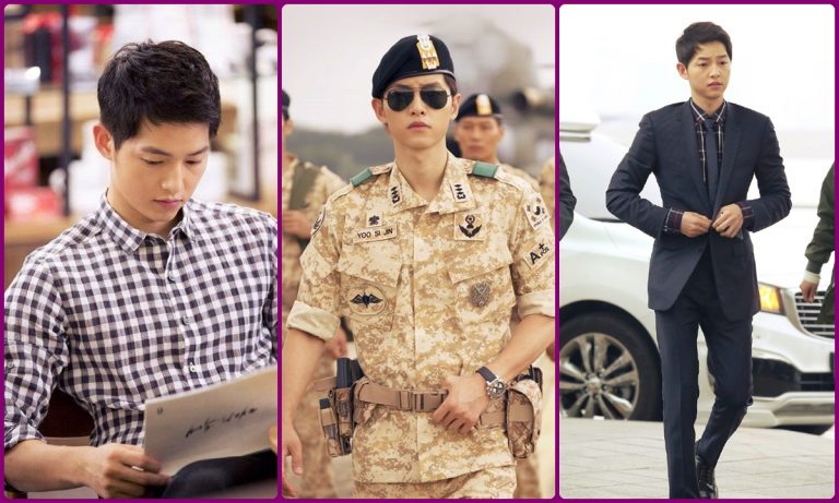 Song Joong-Ki Fashion in Descendants of The Sun