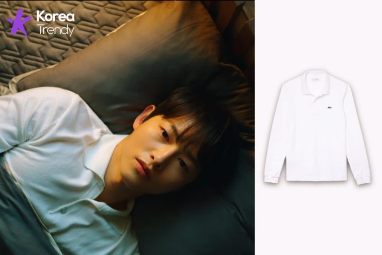 Song Joong-ki wearing an elegant white shirt in Vincenzo