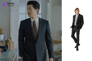 Korean street fashion Jacket of Song Joong-Ki as Vincenzo Cassano in Vincenzo (EP #2)