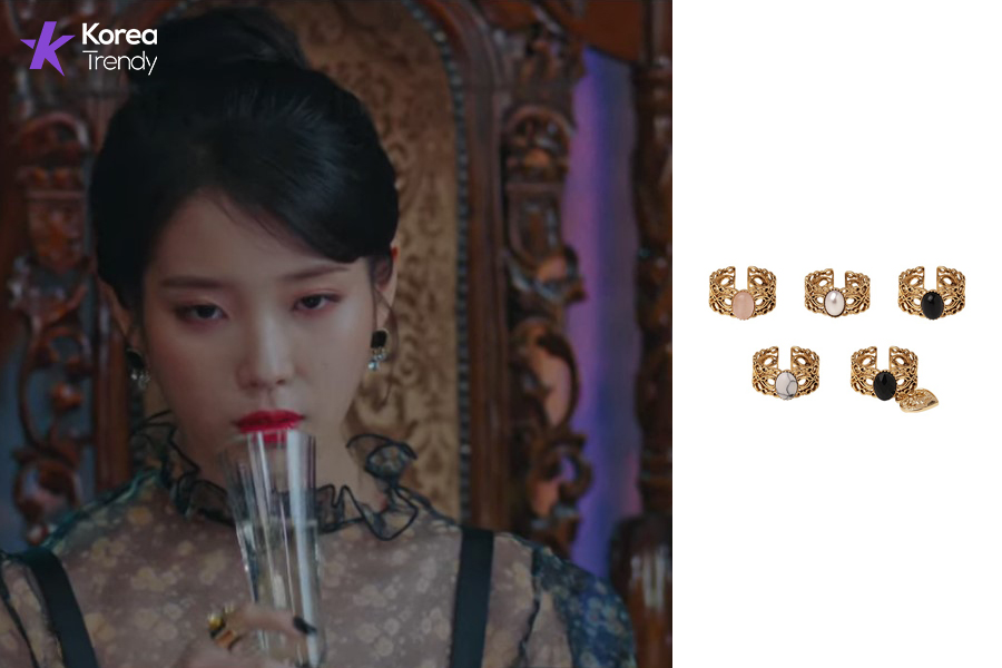 hotel de luna iu outfits-Ring information (Ep#2)