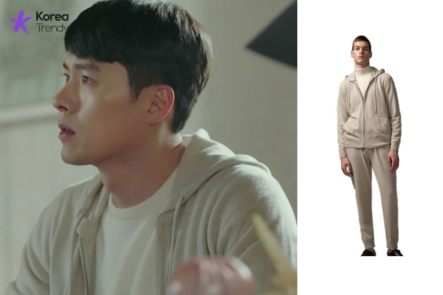 hyun bin white shirt-hoodie information