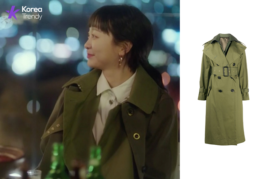 kdrama outfits female-Coat information (Ep#16)