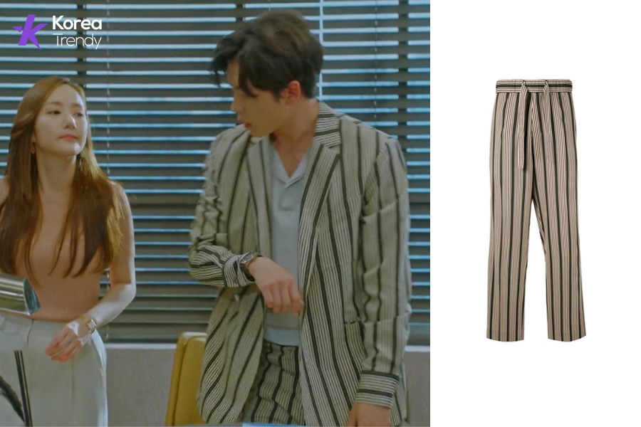 Korean street fashion Trousers of Kim Jae-wook as Ryan Gold in In her private life (EP #12)