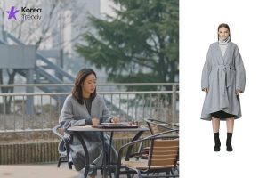 ji eun tak outfit-Coat information (Ep#13)