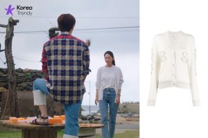 hometown cha cha cha outfits-Cardigan information (Ep#15-16)