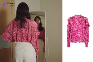 hometown cha cha cha outfits-Blouse information (Ep#3-4)