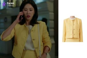 Ha Yoon-kyung fashion jacket information (Ep#10)