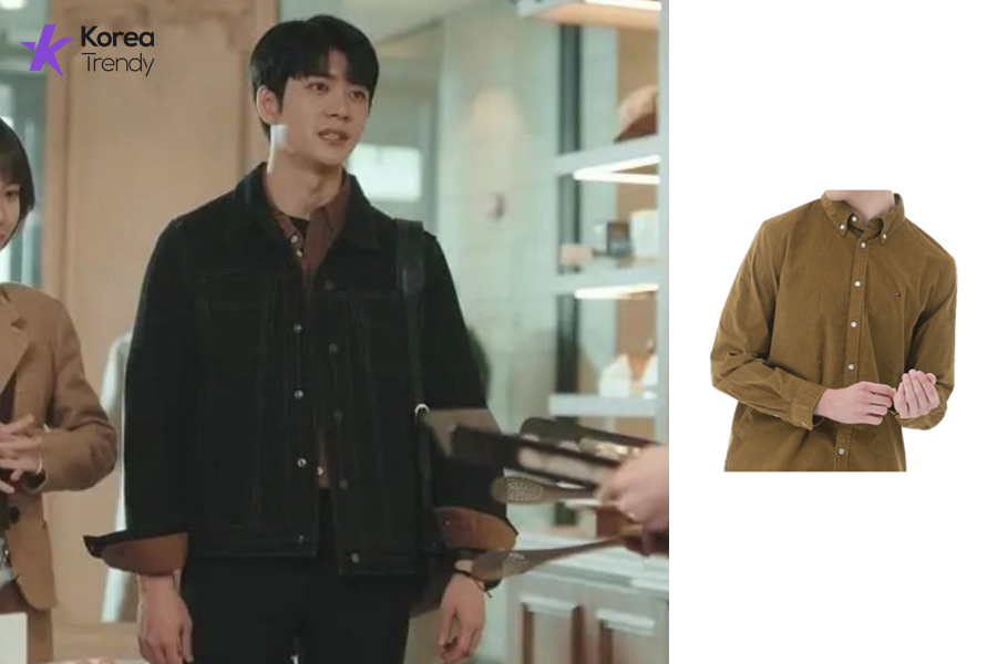 Kang Tae-oh fashion shirt information