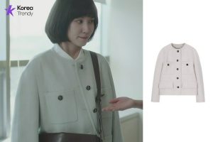 Extraordinary Attorney Woo Park Eun-bin outfits of jacket information (Ep#6)