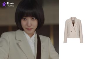 Park Eun-bin fashion jacket information (Ep#4)