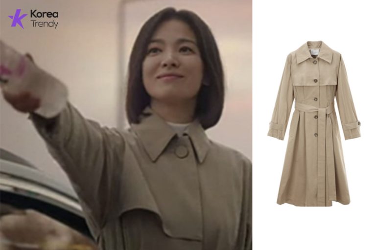 Song Hye-kyo fashion coat information (Ep#14)