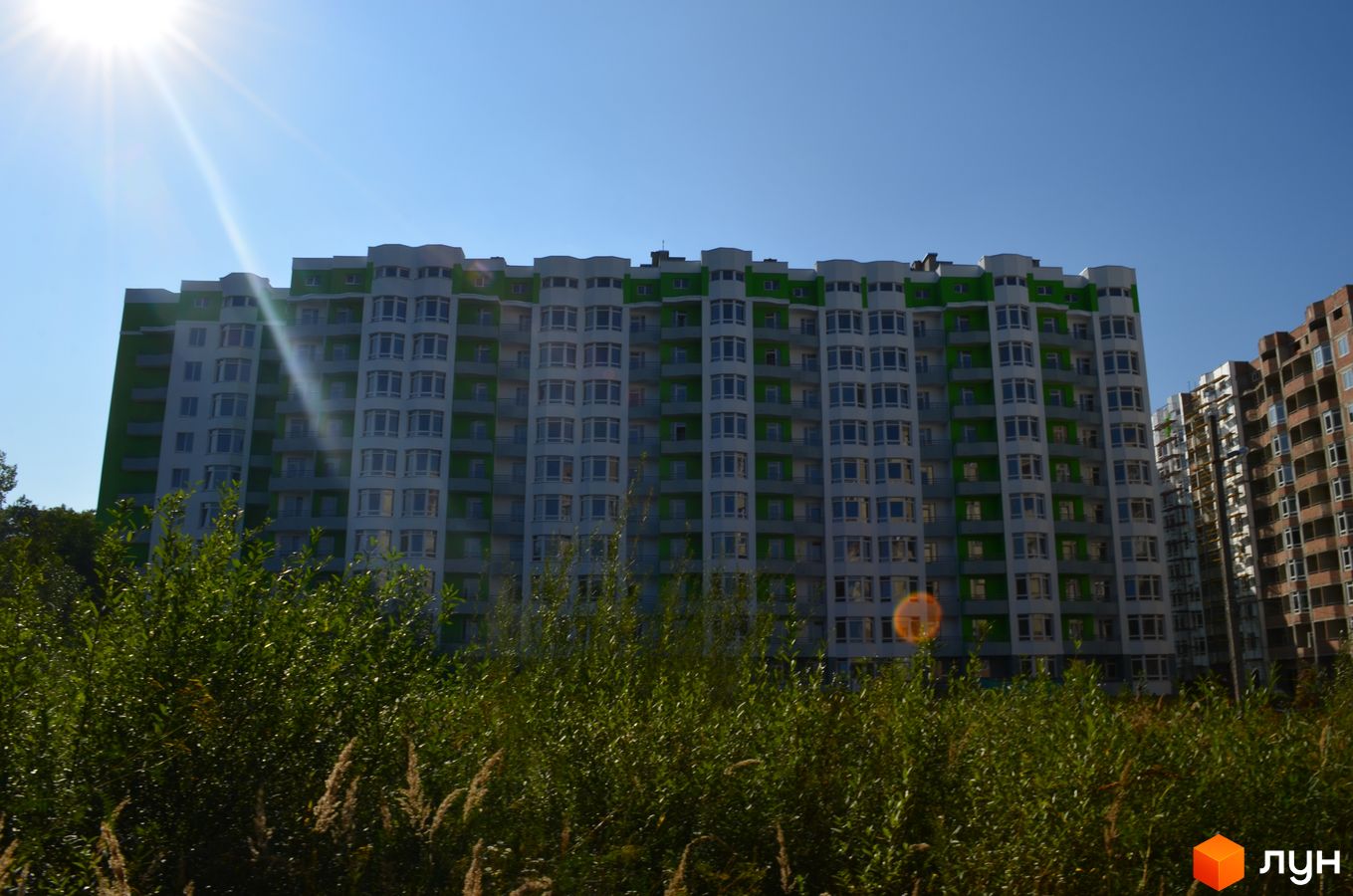 Ход строительства ЖК Эко-дом на Величковского - Ракурс 1, август 2017