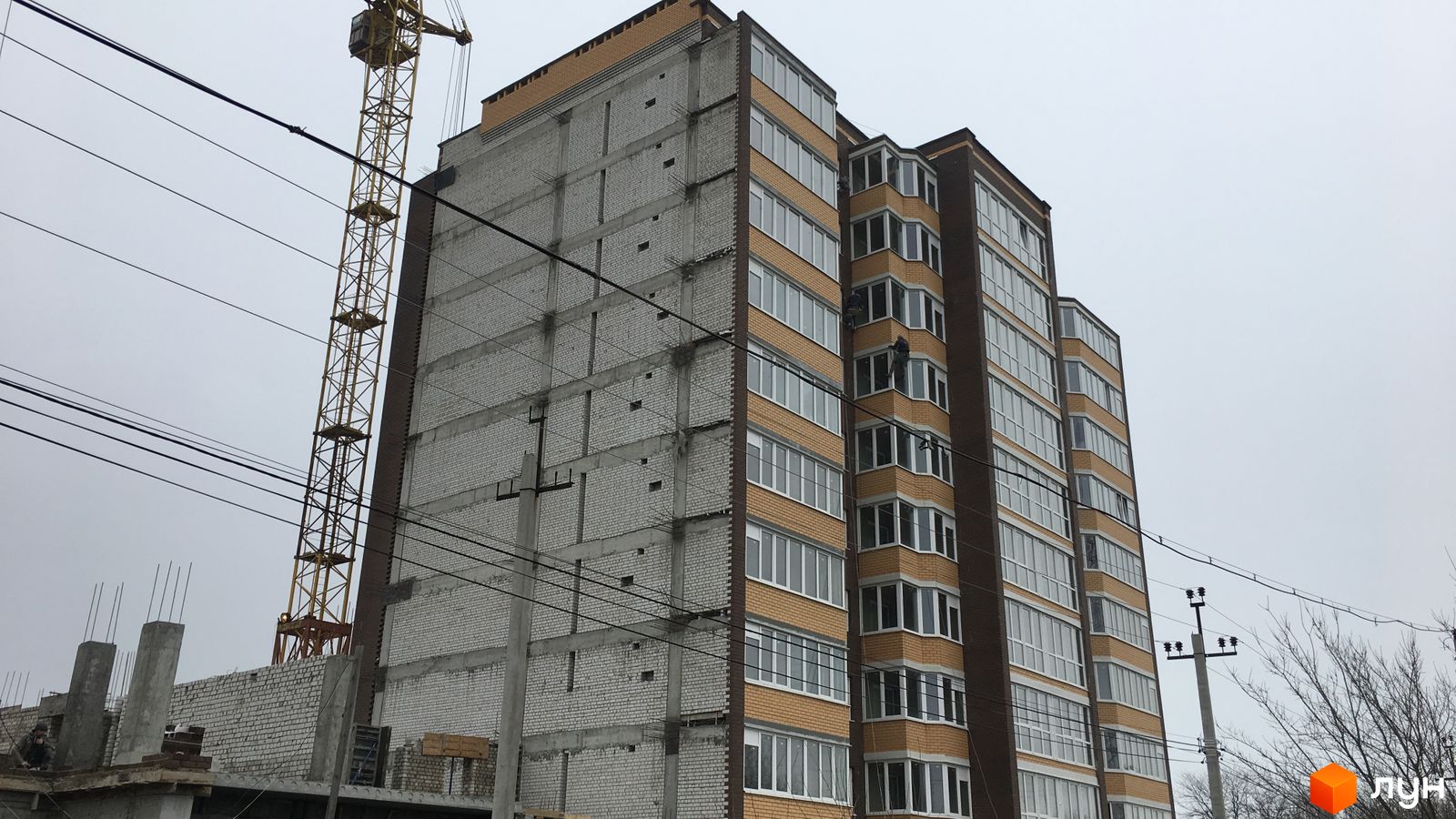 Ход строительства ЖК Форрест - Ракурс 2, март 2018