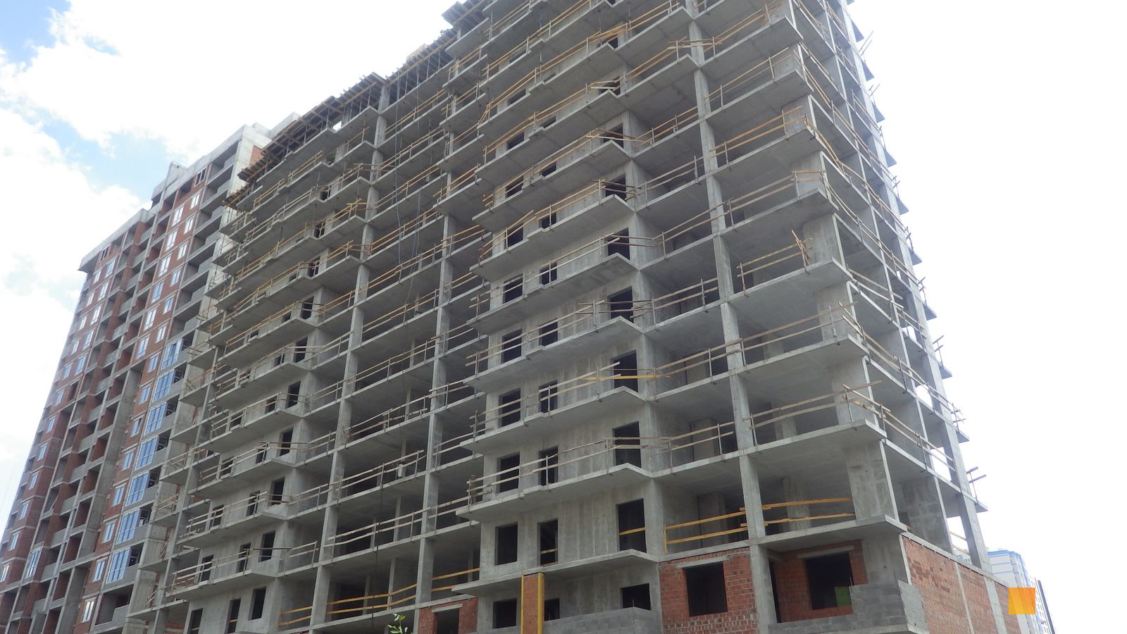 Моніторинг будівництва ЖК West House - Ракурс 3, июнь 2018