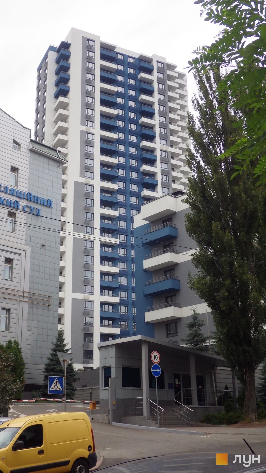 Моніторинг будівництва ЖК Воздухофлотський квартал - Ракурс 2, июнь 2018