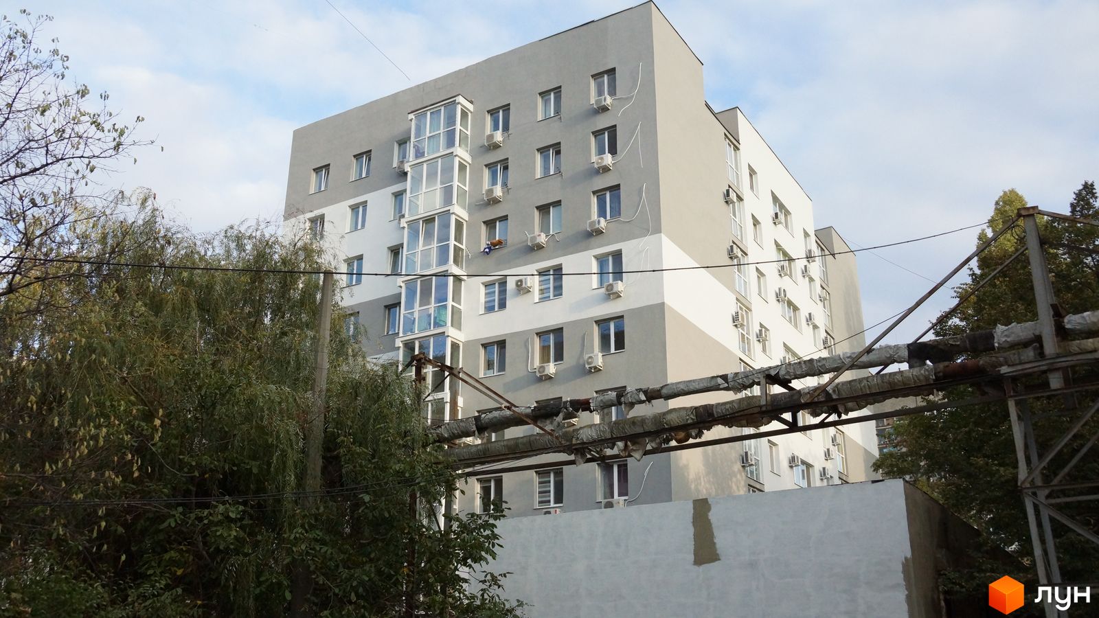 Моніторинг будівництва ЖК Лузанівський будинок - Ракурс 3, вересень 2018