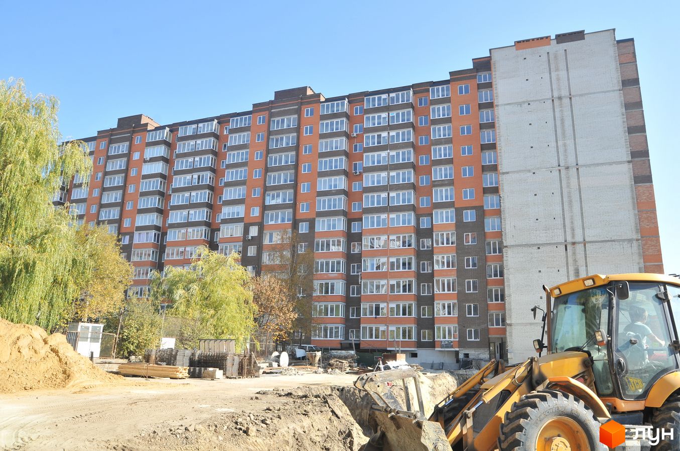 Моніторинг будівництва ЖК Галицький Лев - Ракурс 1, жовтень 2018