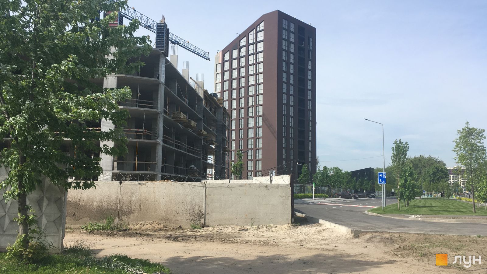 Моніторинг будівництва ЖК Paradise Avenue - Ракурс 1, май 2019