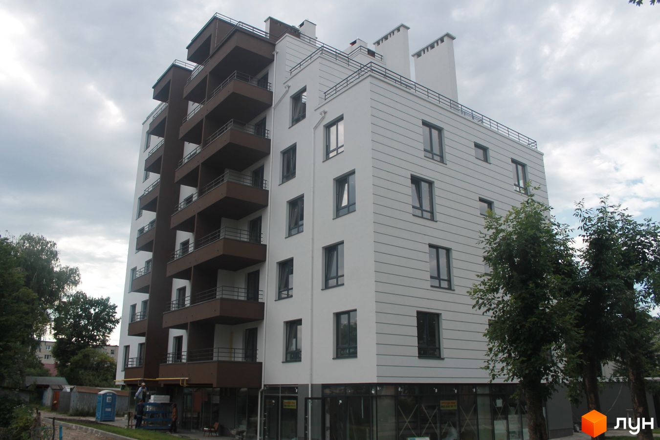 Моніторинг будівництва ЖБ Будинок на Калнишевського - Ракурс 2, липень 2019