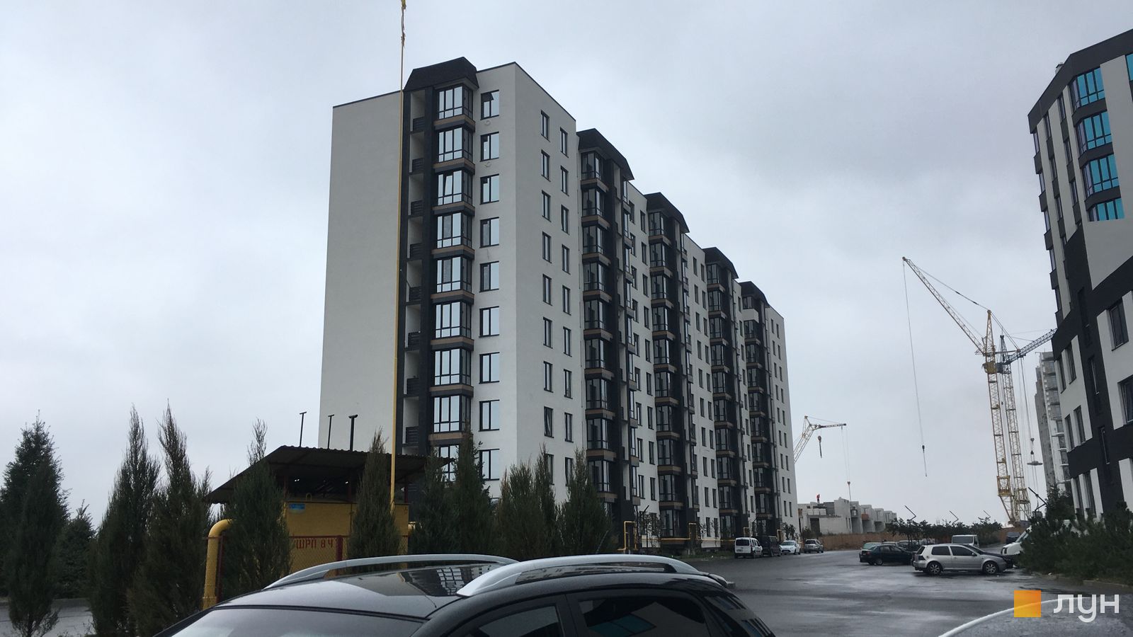 Ход строительства ЖК У-Квартал - Ракурс 19, вересень 2019
