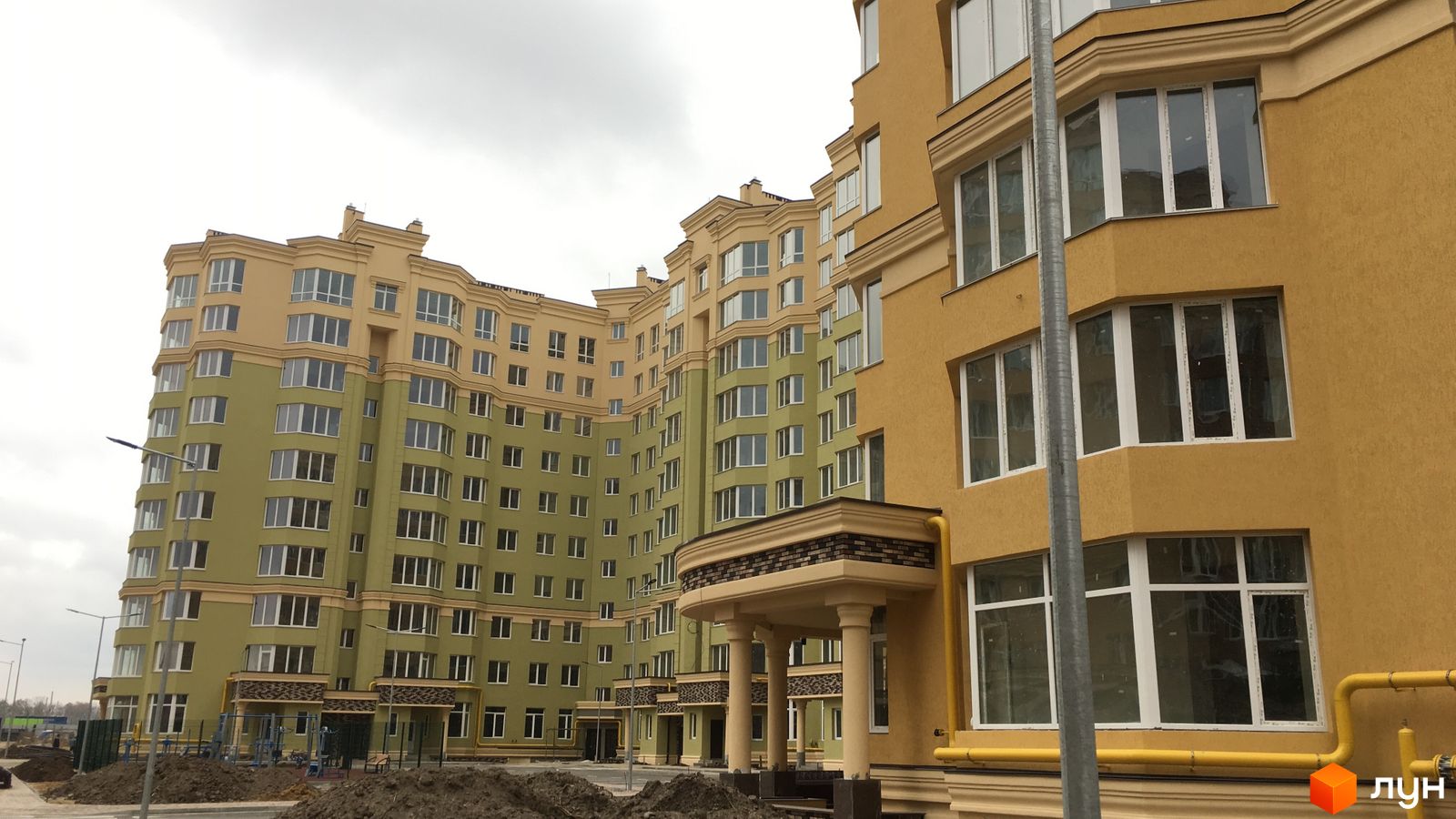 Ход строительства ЖК София Сити - Ракурс 32, октябрь 2019