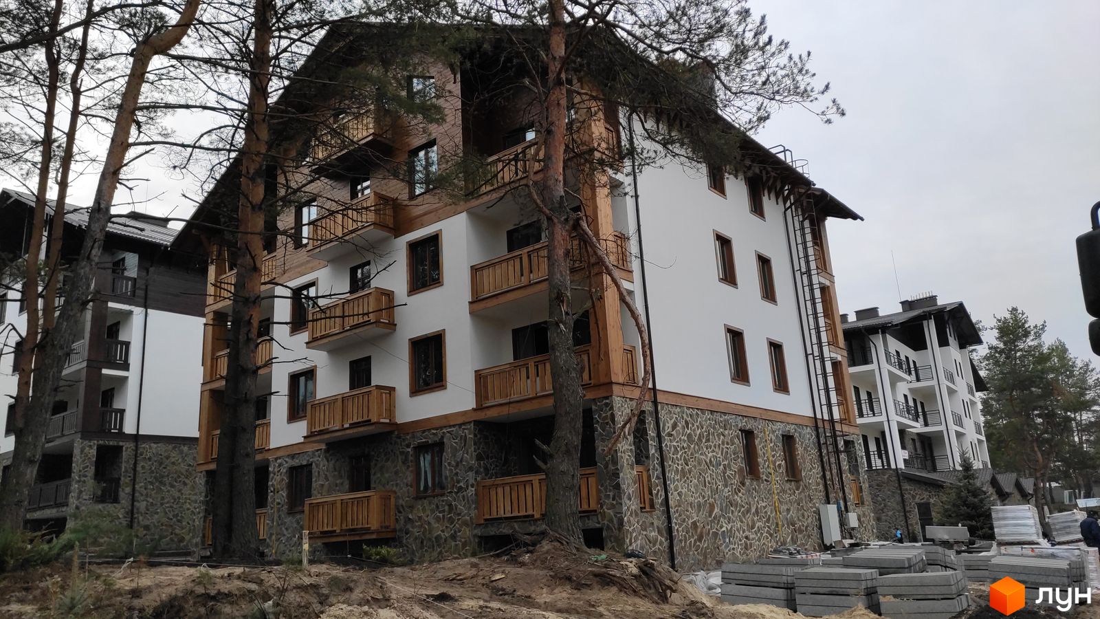 Ход строительства ЖК DESNA residence - Ракурс 1, ноябрь 2019