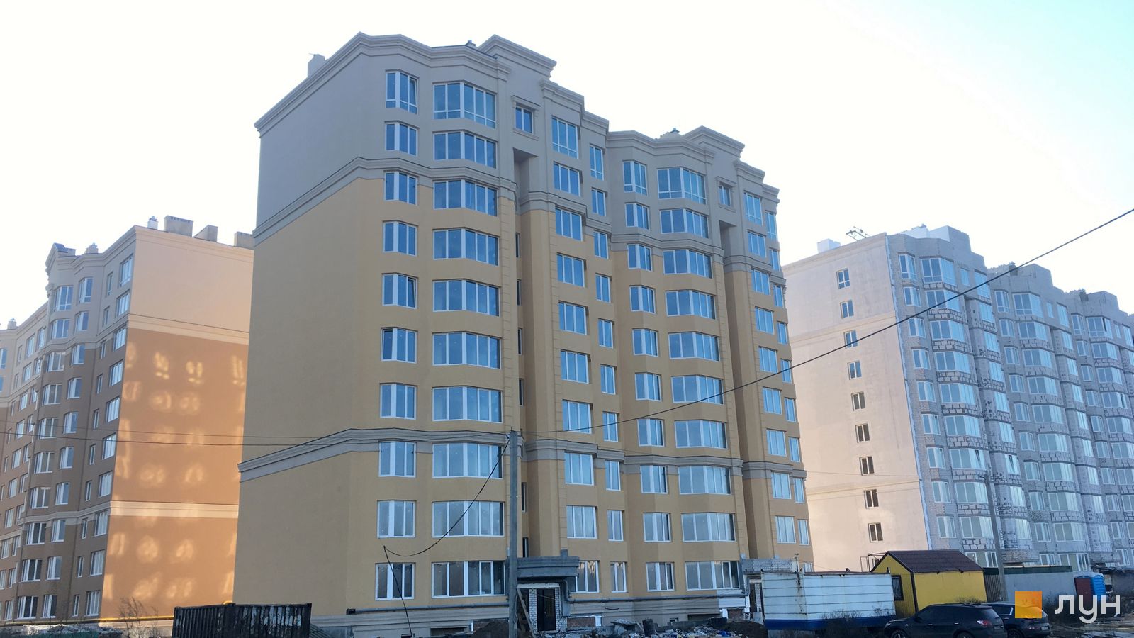 Моніторинг будівництва ЖК Софія Клубний - Ракурс 19, грудень 2019