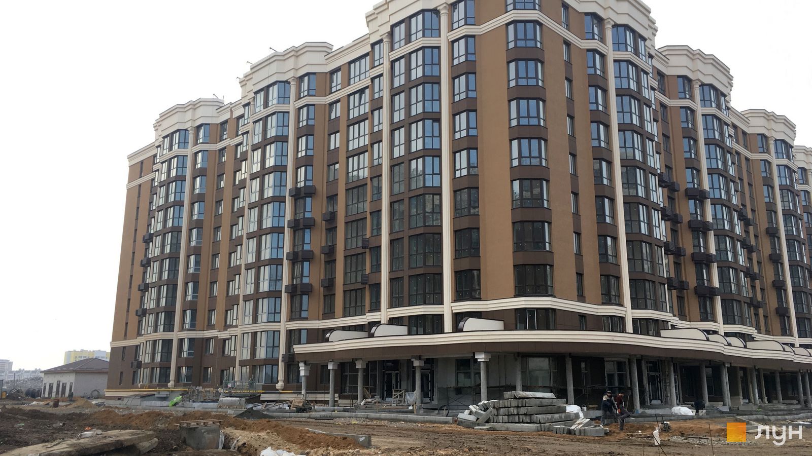 Ход строительства ЖК София Резиденс - Ракурс 29, декабрь 2019