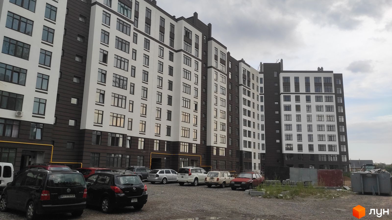 Моніторинг будівництва ЖК Празький квартал 2 - Ракурс 1, серпень 2020