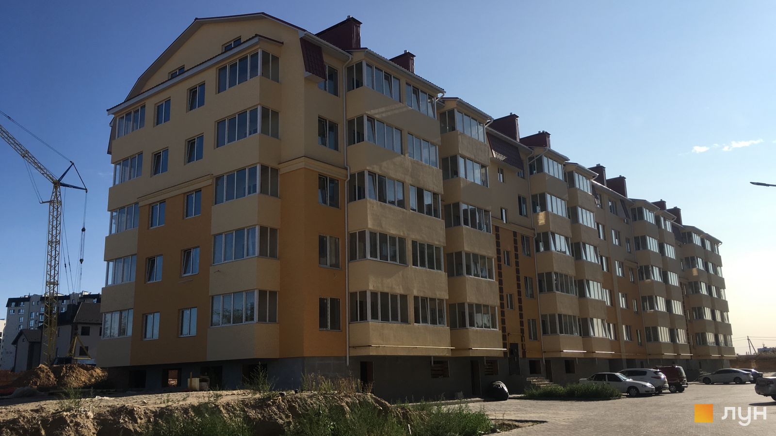 Ход строительства ЖК Київський маєток - Ракурс 14, вересень 2020