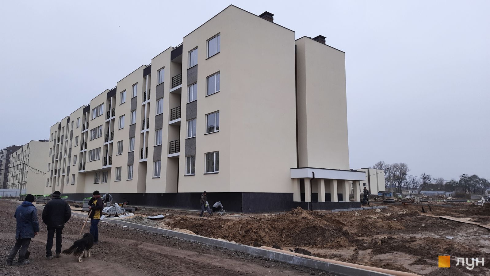 Моніторинг будівництва ЖК PARKLAND - Ракурс 54, листопад 2020