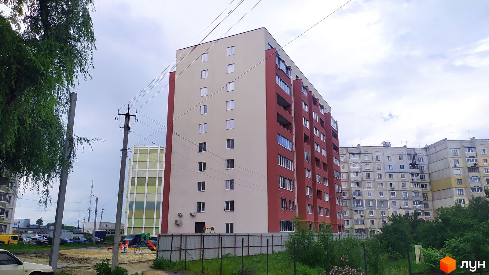 Моніторинг будівництва ЖК Comfort House Pesochin - Ракурс 1, июнь 2021