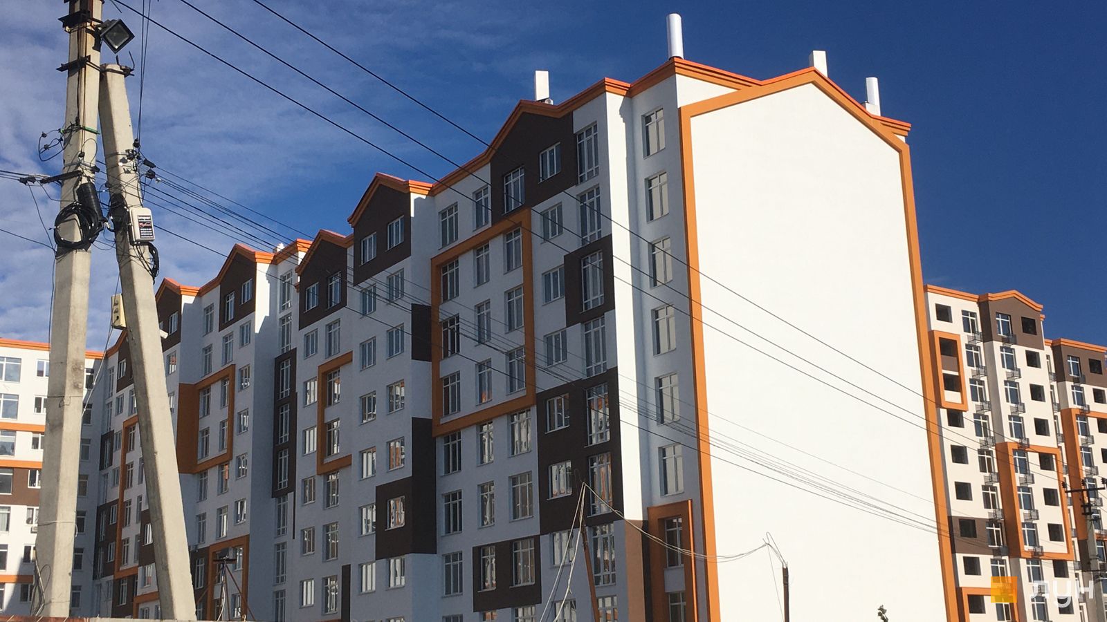 Ход строительства ЖК Orange Park - Ракурс 8, листопад 2021