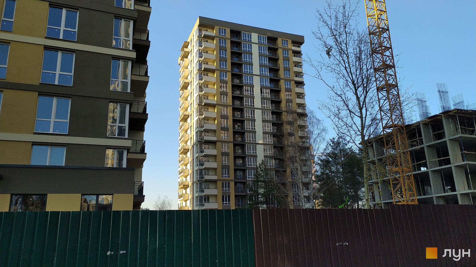 Моніторинг будівництва ЖК Krona Park II - Ракурс 8, листопад 2021