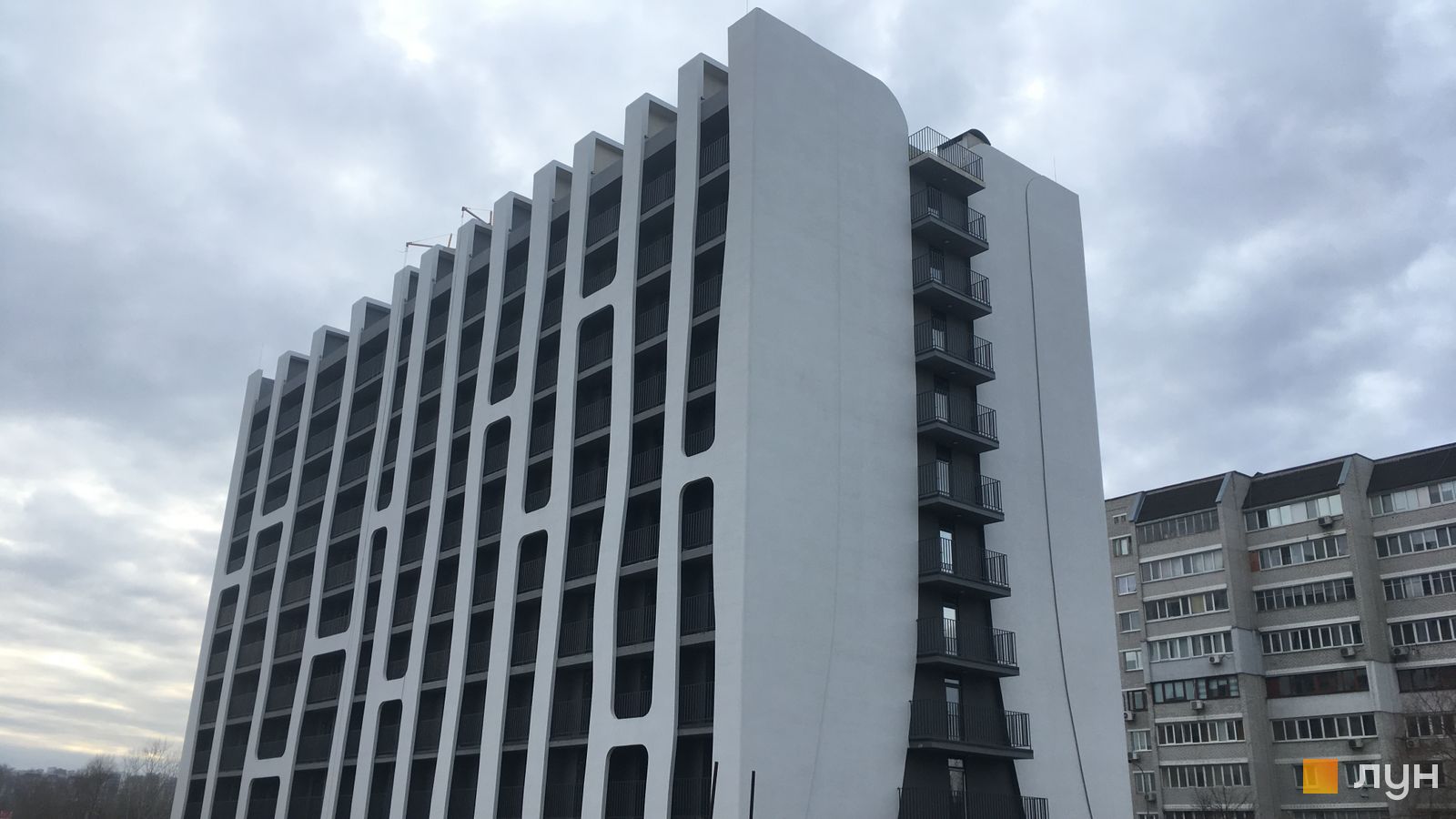 Моніторинг будівництва ЖК CINEMA HOUSE - Ракурс 1, грудень 2021