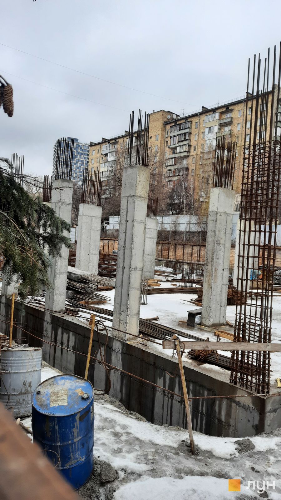 Моніторинг будівництва ЖК Washington Concept House - Ракурс 4, февраль 2022