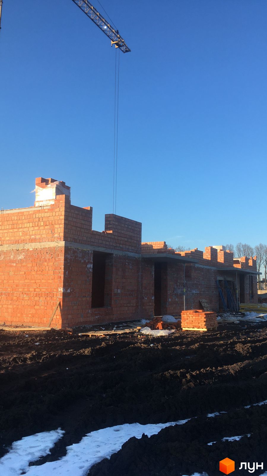 Моніторинг будівництва Клубна Резиденція O'Club - Ракурс 6, февраль 2022