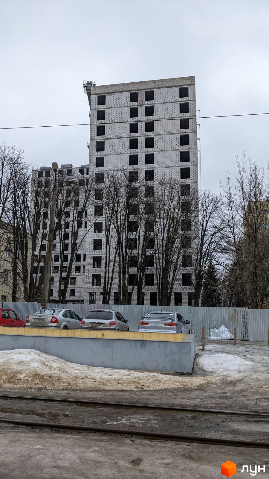 Моніторинг будівництва Urban One Sumskaya - Ракурс 1, лютий 2022