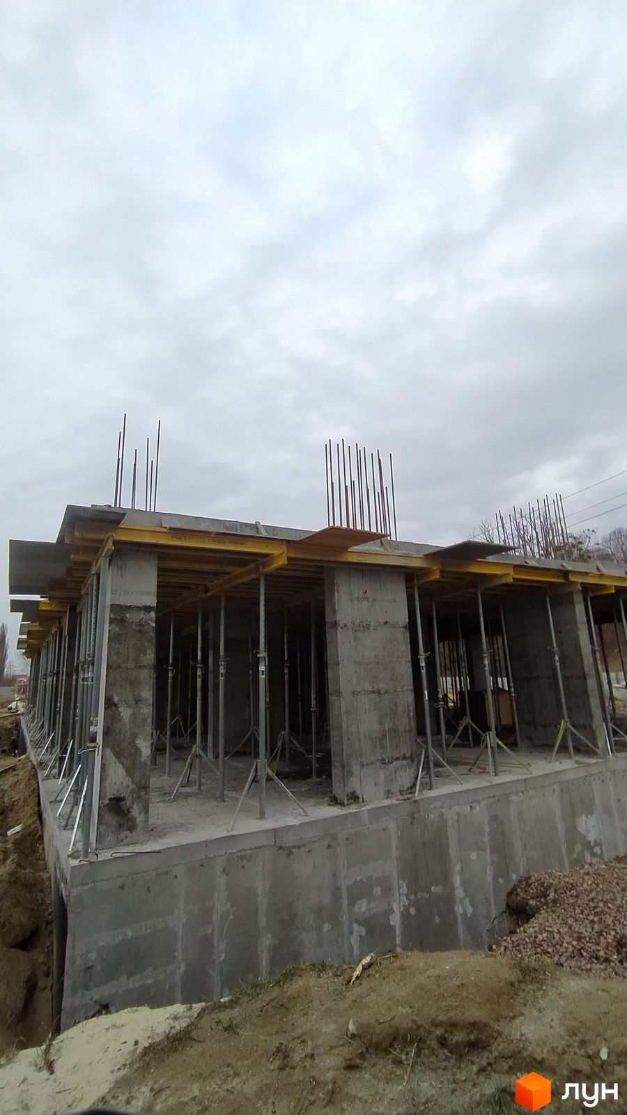 Моніторинг будівництва ЖК River Plaza - Ракурс 2, лютий 2022