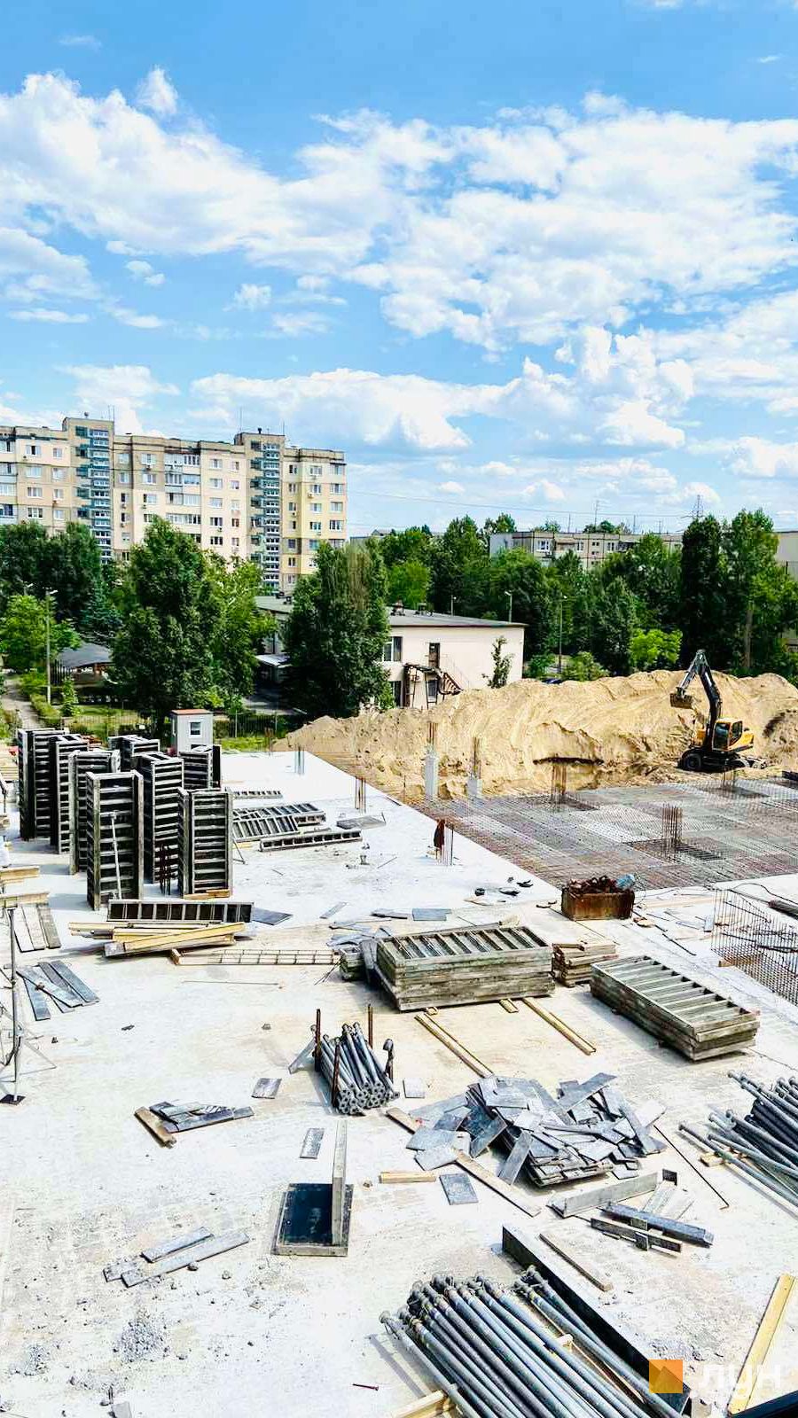 Моніторинг будівництва ЖК Городок - Ракурс 4, червень 2022