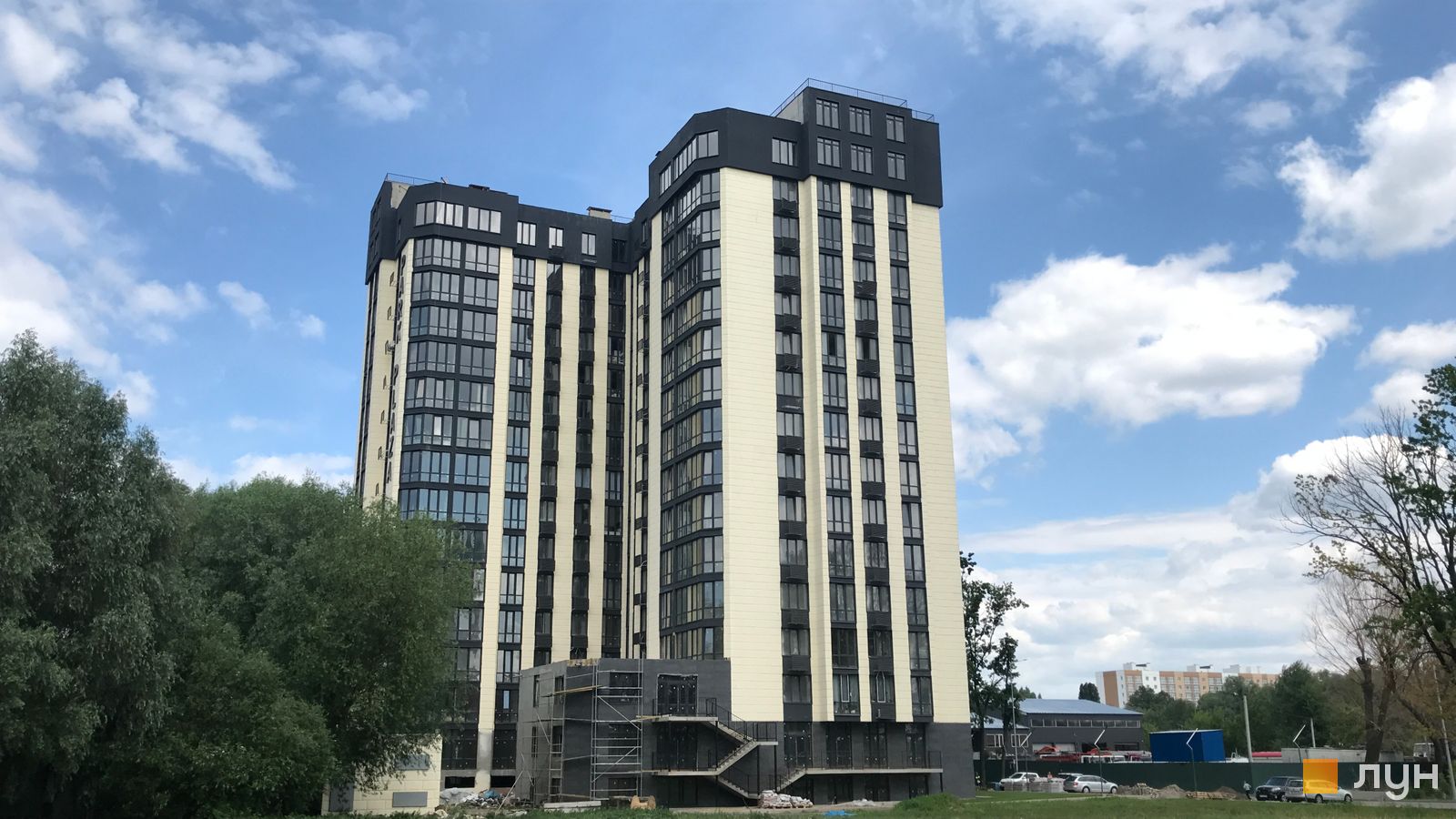 Моніторинг будівництва ЖК Park Plaza - Ракурс 1, июнь 2022