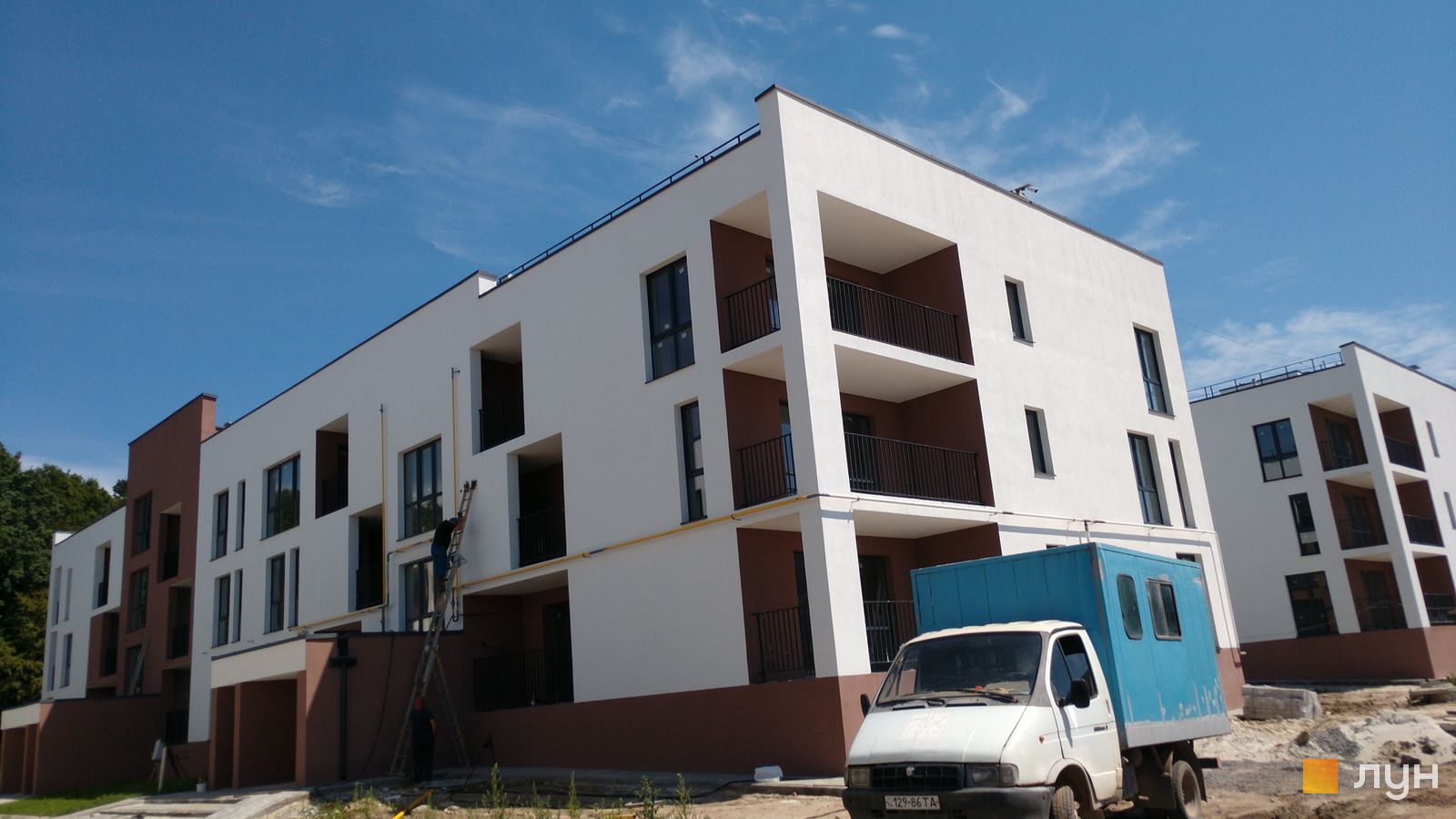 Моніторинг будівництва ЖК Еко-дім на Надійній - Ракурс 5, липень 2022