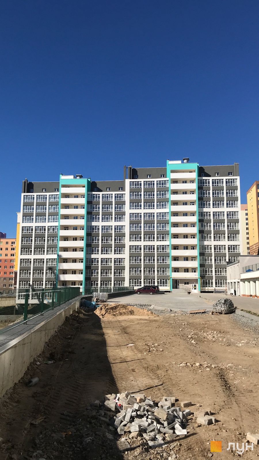 Ход строительства ЖК Новобудова - Ракурс 12, жовтень 2022