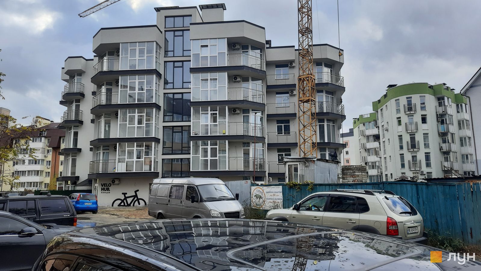 Моніторинг будівництва ЖК Власна Квартира - Ракурс 4, жовтень 2022