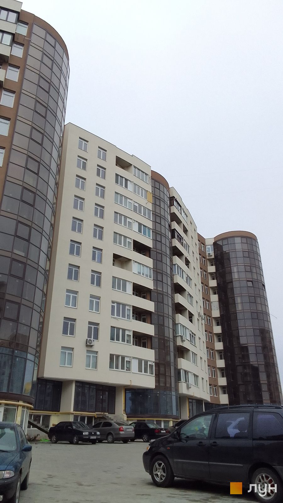 Ход строительства ЖК Киевский - Ракурс 5, листопад 2022
